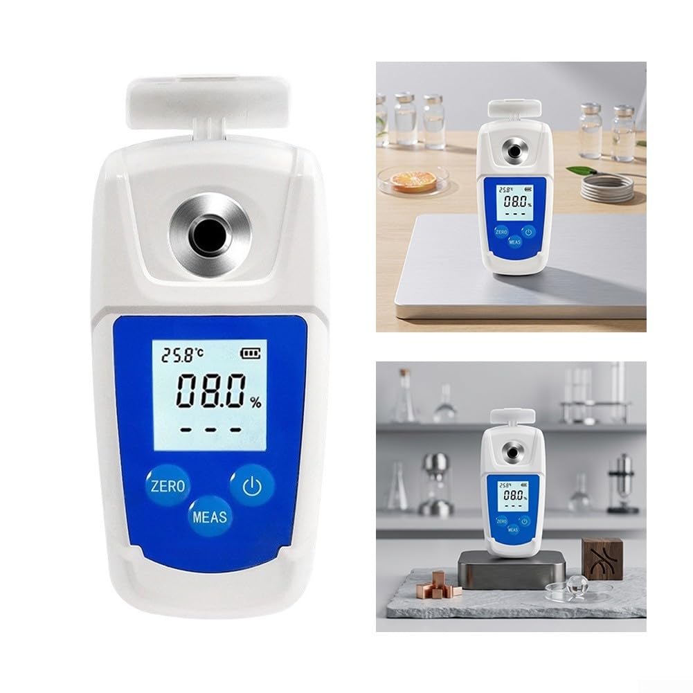 Refractómetro Portátil para Jugos Vino y Cerveza(0-55% Standard Model)
