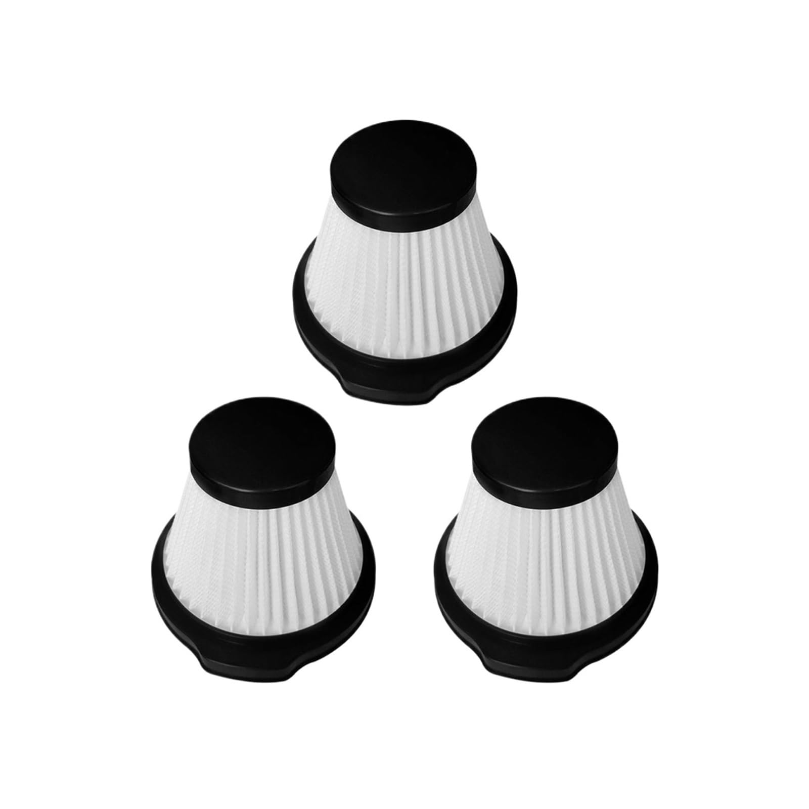 EEZII Filter，Compatible For Deerma，DX115 / DX115S / DX115C Vacuum Parts Replacement Accessories(3 Filters)