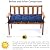 Waterproof Lounger Seat Cushions Outdoor Loveseat Bench Seat Pads Tufted Bench Cushion (39.4 X 19.7 Inch, Khaki)