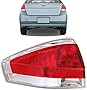 UPPARTS Tail Light Assembly For 2009 2010 2011 Ford Focus S SE SEL - Fits Driver Side - Includes Bulb, Lens, Housing - Rear Brake Light Cover Replacement