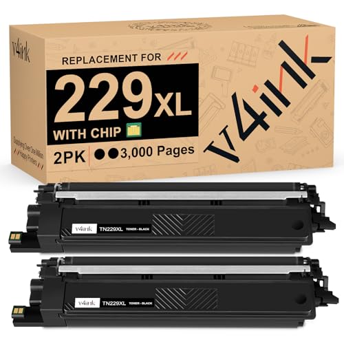 Image of TN229XL TN229 XL Black Toner Cartridge Compatible Replacement for Brother TN229XL TN-229XL to use with MFC-L3780CDW MFC-L3720CDW HL-L3280CDW HL-L3220CDW MFC-L3765CDW L3300CDW L3295CDW Printer, 2-Pack