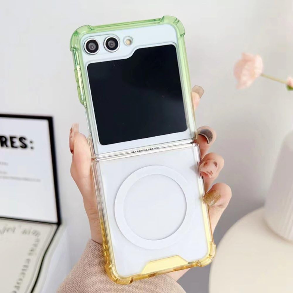 Coque Samsung Z Flip 5 dégradée transparente avec airbag antichoc - 7