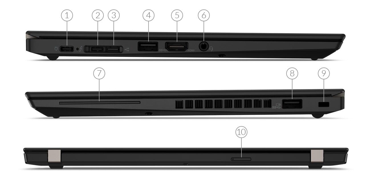 Lenovo Business Laptop Notebook ThinkPad X390 i5-8365u 16GB 512GB SSD 1920x1080 Windows 11 (Generalüberholt)