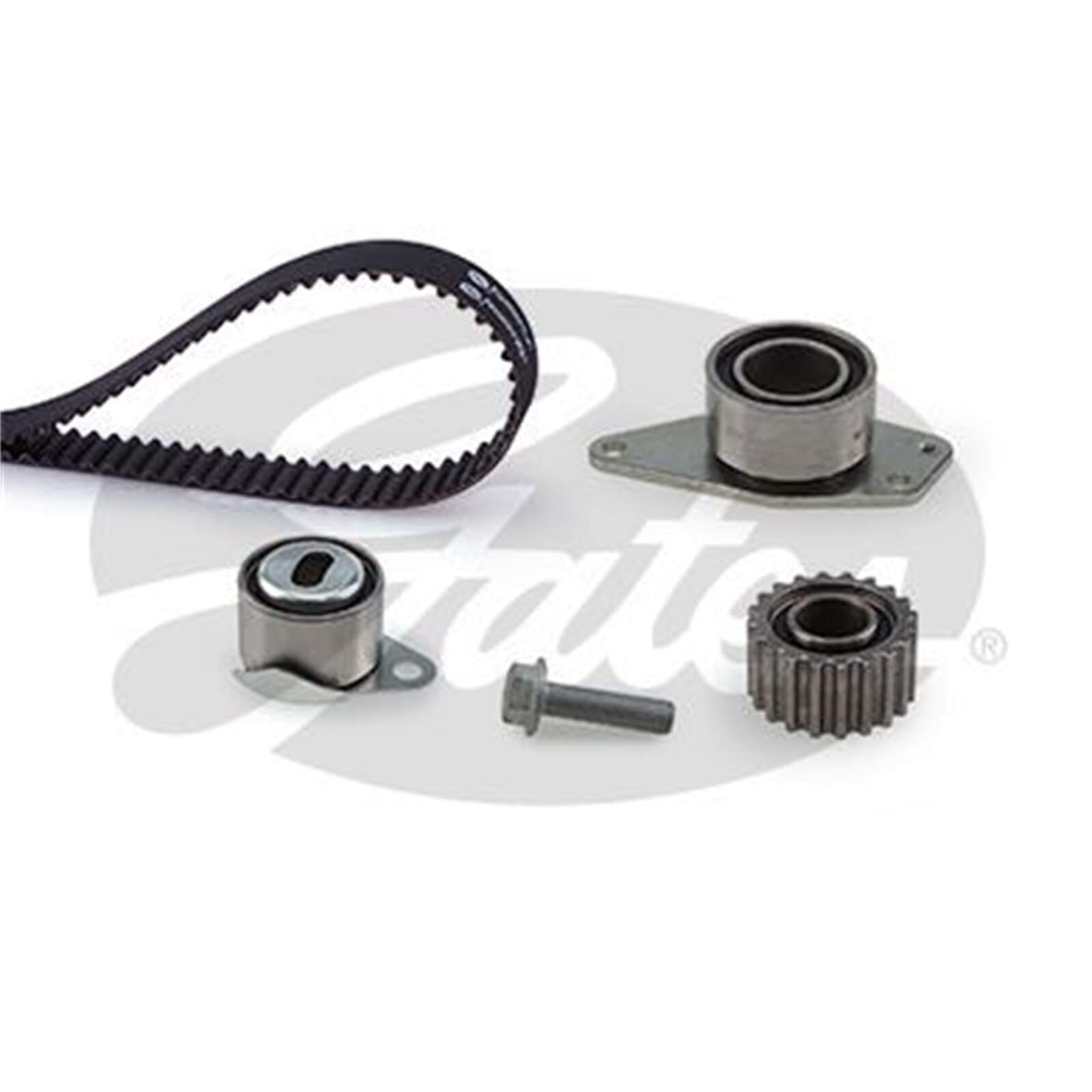 GATES Kit de correa de distribución K025486XS Número de dientes: 153 26mm 1457mm Compatible con VOLVO V40 Familiar 645, RENAULT MEGANE I Grandtour KA0/1 Scénic I Monovolumen JA0/1, FA0 MEGANE I BA0/1