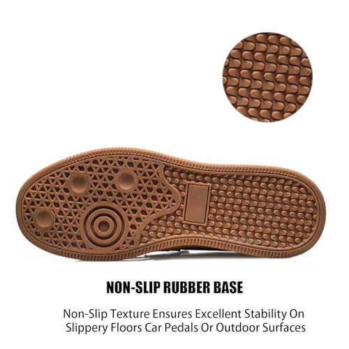 Men's Leather Slip On Platform Tassel Loafers Fashion Round Toe Comfort Non-Slip Business Dress Shoes for Party Wedding Driving Shoes4