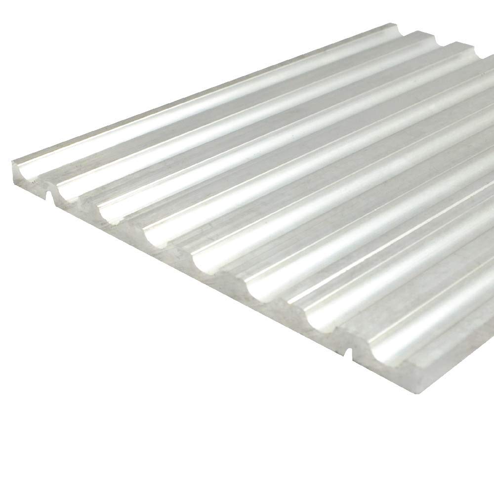 Fire Rated/Mill Aluminum Adjustable Threshold (3476MA), FH #10 x 1-1/2'' Supplied, (4'' W x 1/4'' H) (36'')