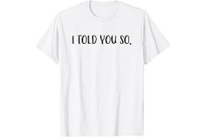 I Told You So: The Ultimate Sarcastic T-Shirt