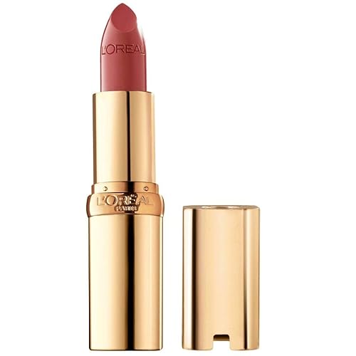 L'Oreal Paris - Lápiz labial Colour Riche, acabado satinado cremoso, impregnado con ingredientes hidratantes, lápiz labial para labios suaves