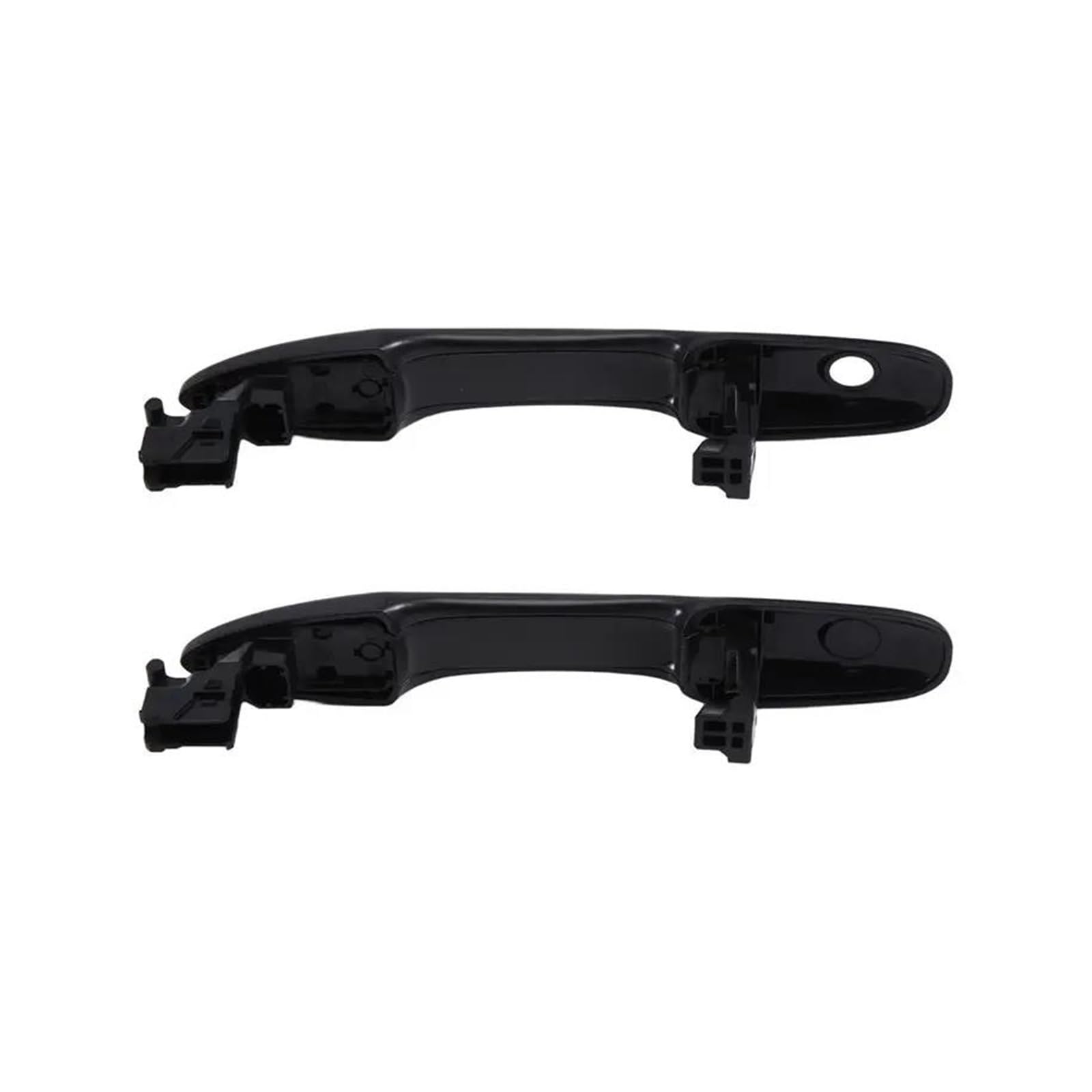 EVEKHAHHRB Car Door Handle 1 Pair for Prius for Yaris for Avalon for Camry for Corolla Car Front Door Handle Exterior Outside Exterior Door Handle(Matte Black)