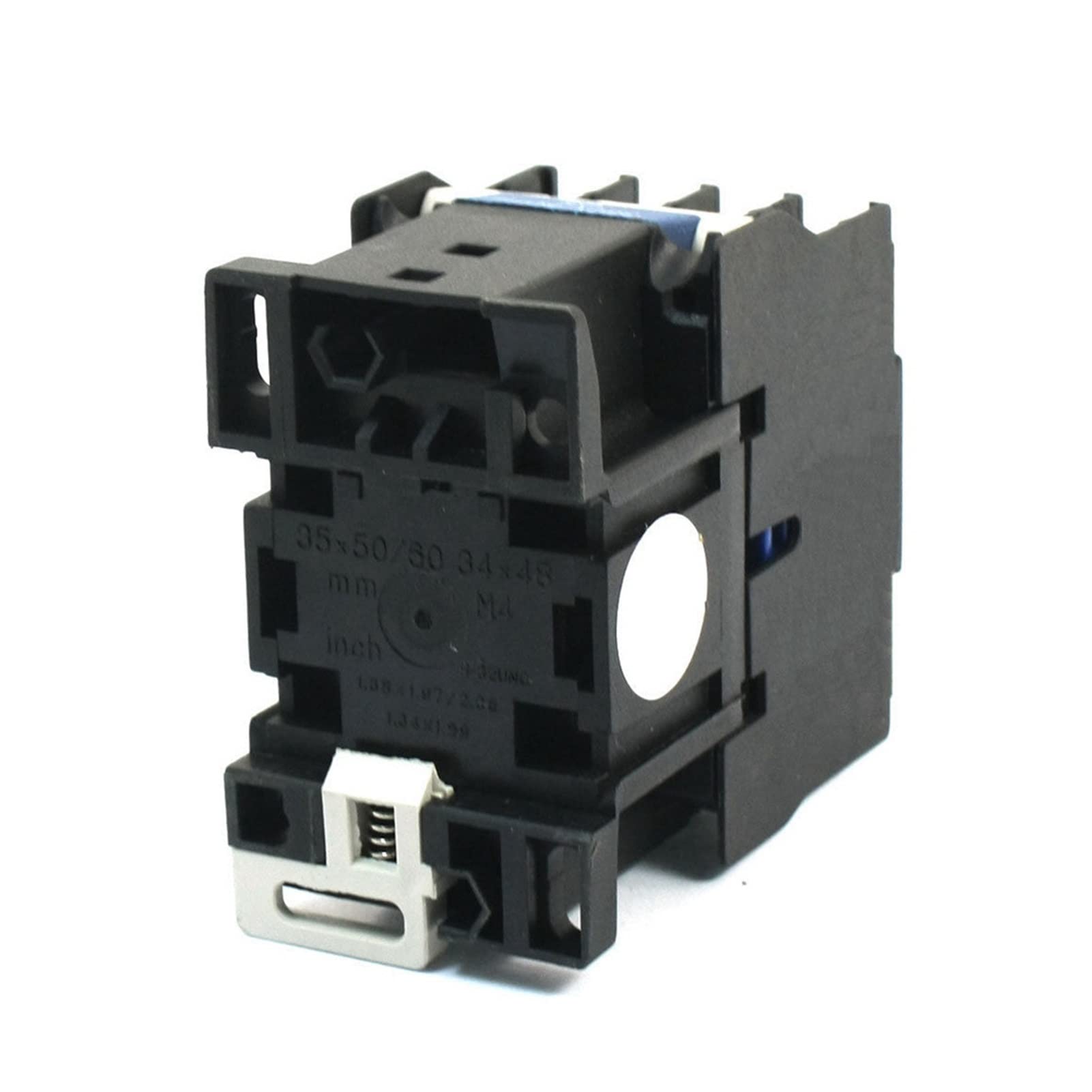 Stycznik trójfazowy rozrusznika elektronicznego elektromagnetycznego Triner 1 2A 3P 3 biegun 1NC AC 24V 110V 220V 400V spirala CJX2-1201 3. Montaż na szynie DIN 5 mm Przemysłowe instalacje elektryczne