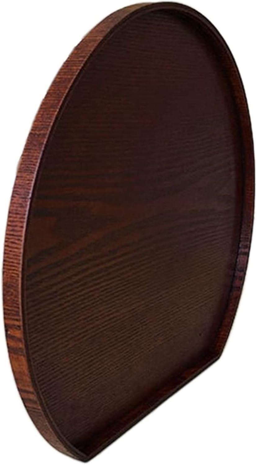 Serving Trays Wooden Serving Tray Half Round Food Dinner