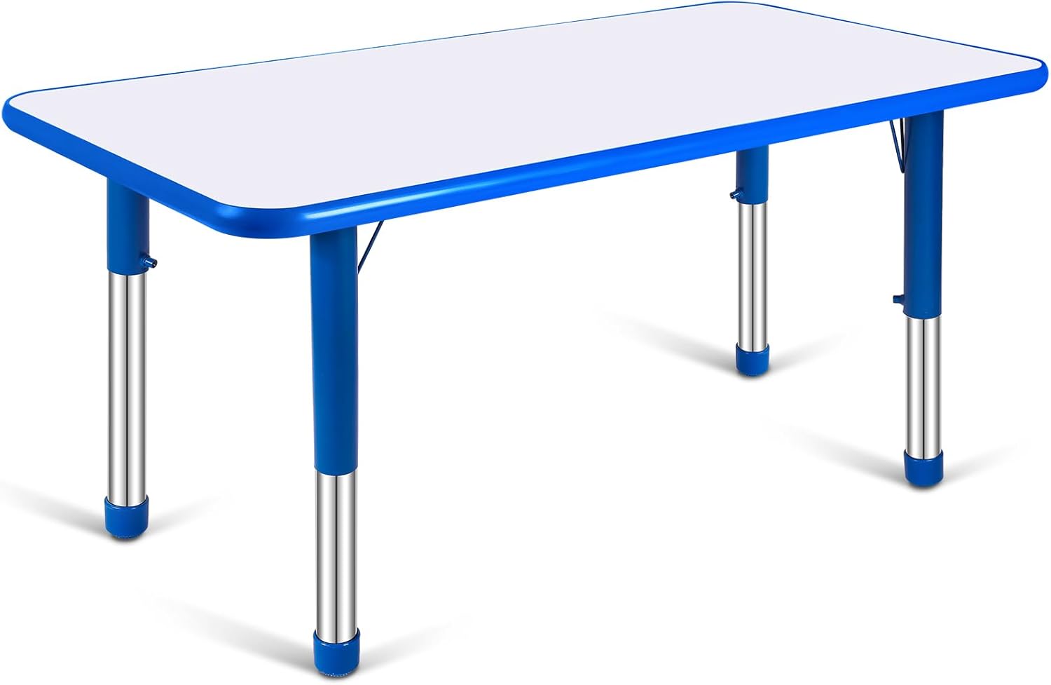 Rectangle Classroom Table Adjustable Height Activity Table