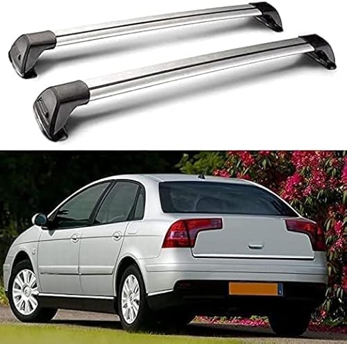 DRYFAL Barre Portatutto per Citroen C5 Sedan 2004-2007 Antiruggine Barre Portapacchi Barre portatutto da Tetto Tetto Portapacchi Barra Alluminio