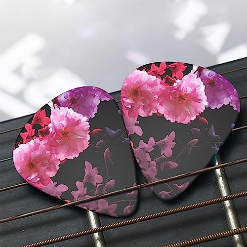 Lot de 12 médiators tendance et durables en forme de fleurs de printemps dans une boîte pour ukulélé guitare électrique basse - Les Beatles, Paul McCartney, John Lennon, RIngo Starr, George Harrison Lot de 12 médiators tendance et durables en forme de fleurs de printemps dans une boîte pour ukulélé guitare électrique basse – Image 8