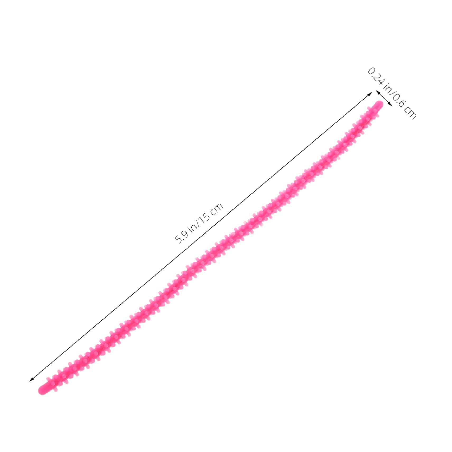 50 Pezzi Arricciacapelli Silicone Perm Rods per Spirali Strumenti per Acconciature Facili e Adatti per Donne e Ragazze Colore Rosa Piccola