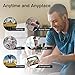 immagine 4Cuffie in-ear per gaming Langsdom, con microfono rimovibile, per Nintendo Switch, PC, laptop, cellulare (G100X, rosso) Nero