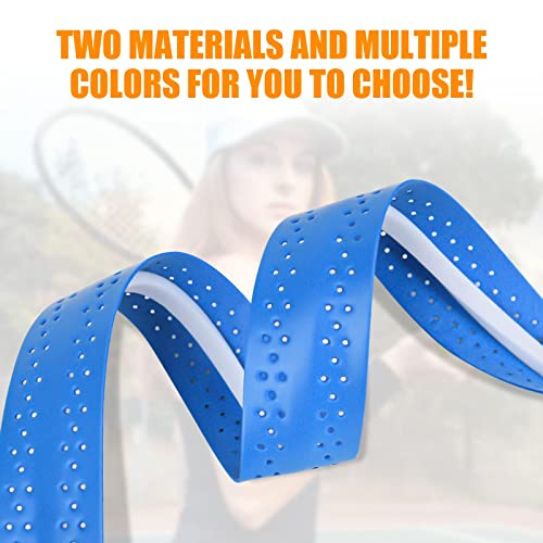 15Pcs Tennis Racket Grip Tape, Pu Absorbent Tennis Racket Badminton Grip Tape, Anti Slip & Quick-Dry Squash Grip Tape, Handle Grip Tape, Multicolor #TOP7