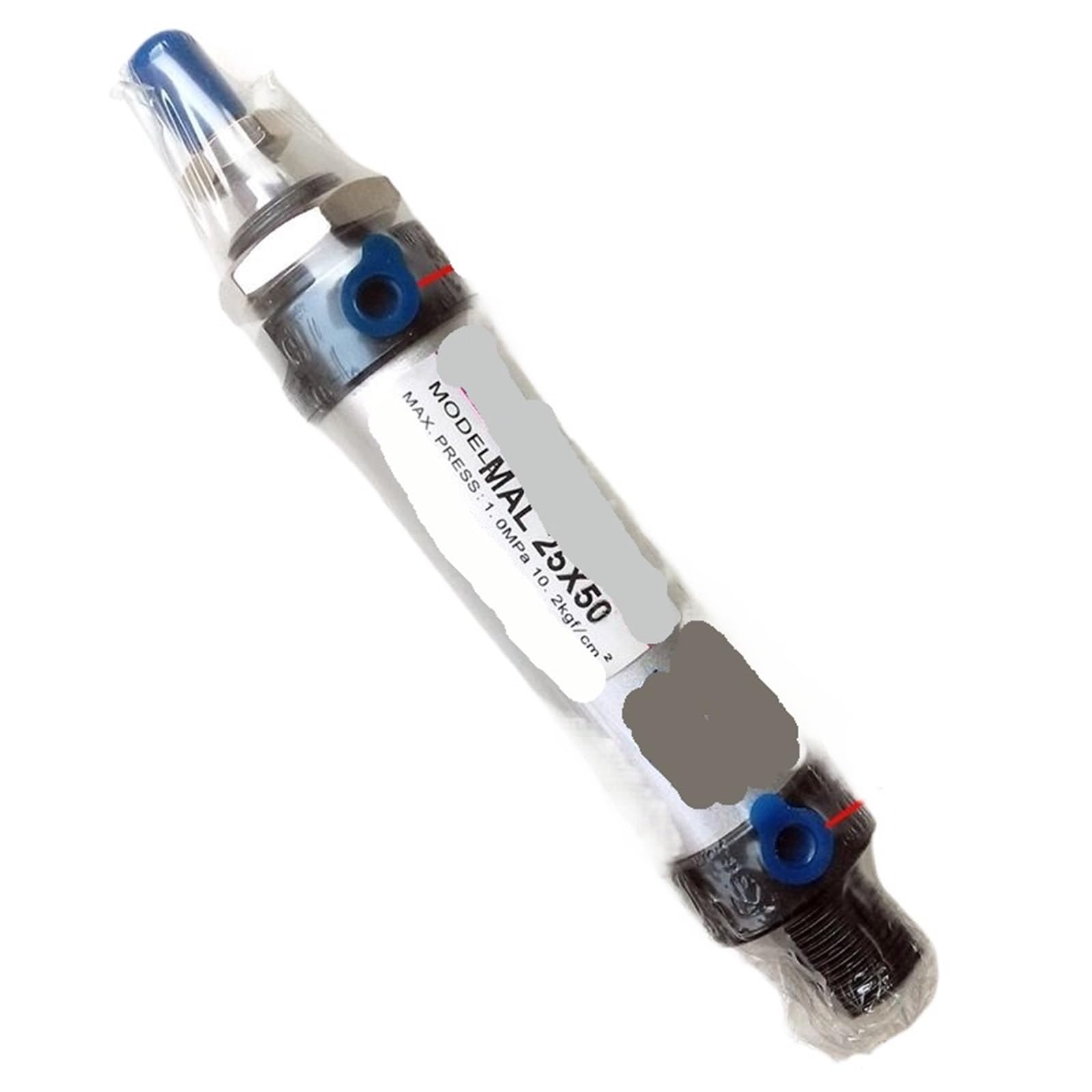 TBZOQAID 1pcs Single Rod Cylinder25X50 Bore 25mm Stroke 50mm Aluminum Aolly Air Cylinder