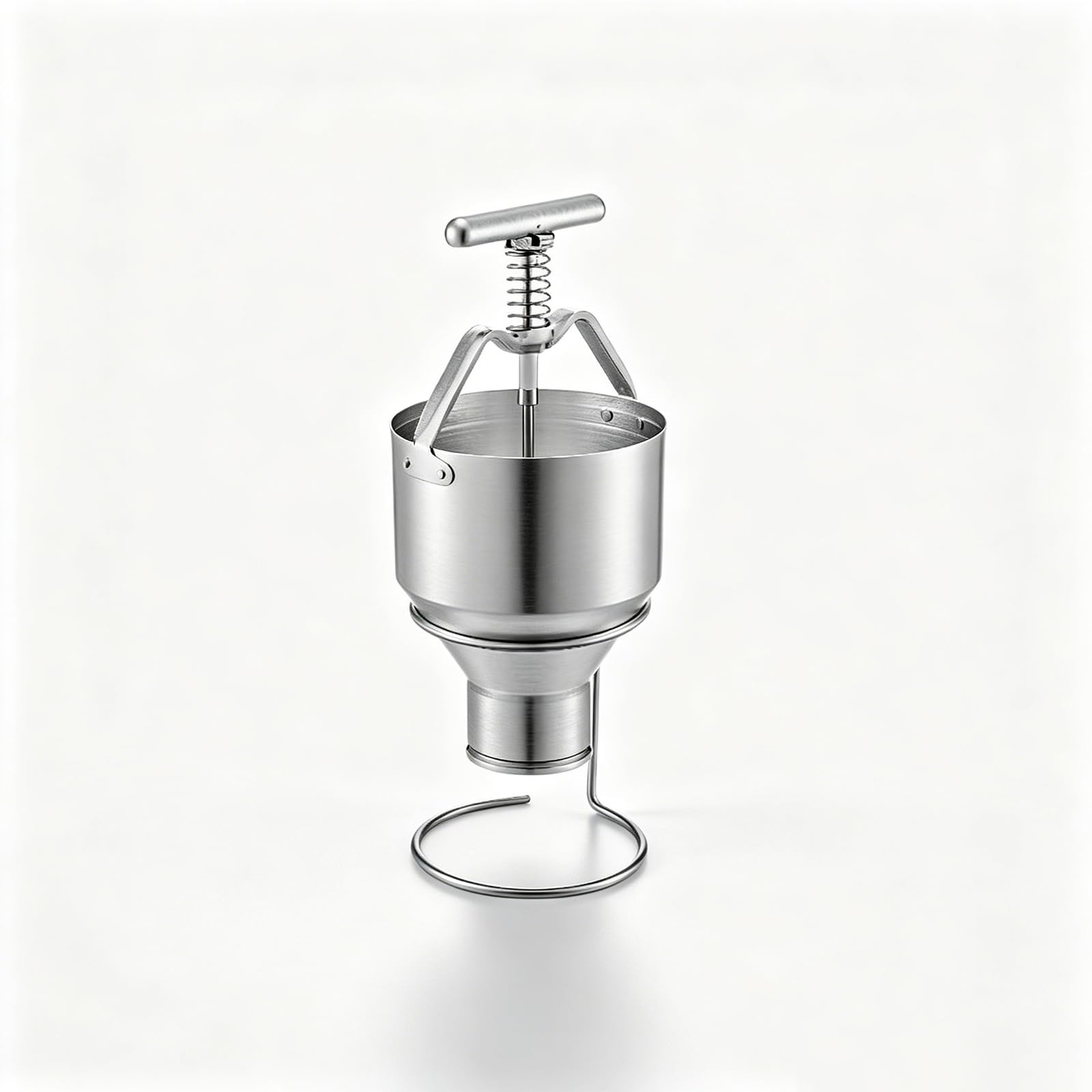 Dosificador Manual De 3 Litros Para Donas, Gotero Manual Con Grosor Ajustable Y Soporte Para Cocina, Tolva Dispensadora De Masa Con Émbolo, 6 Grosores Ajustables, Fácil De Usar, Comercial,