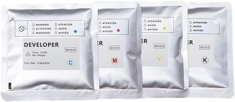 OEM DV512 Developer for bizhub C224 284 364 454 554 C284 C364 C454 C554 Developer (Color : BK)
