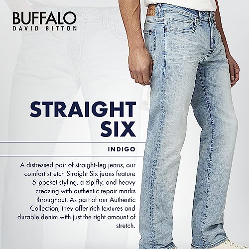 Image of Buffalo David Bitton Men's Six Slim Fit Jean in Spirit