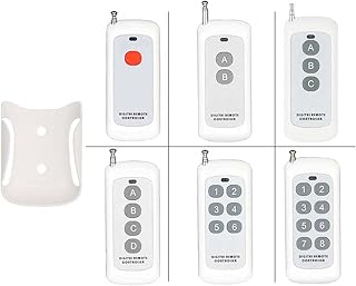 Remote Control Switch 8 Channel | Remote Control Transmitter | 1ch Remote Holder - 500m - (Color: 8CH, Size: 433 MHz)