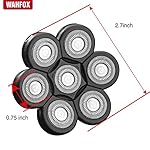 WAHFOX 7D Bayonet Upgrade 7 Heads Electric Shaver Bald Head Shaver Replacement Blades, 7 Heads Beard Cutter Replacement…