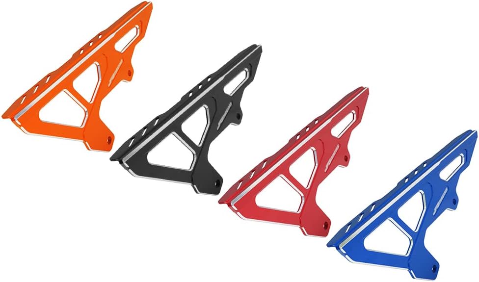 SIKUAI Motorbike case saver Chain Guard Cover Protection, Orange CNC Sprocket Cain Guard Protector for Sur-Ron Light Bee S and X Segway X160 X260