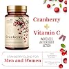 Cranberry Extract 500mg Per Serving - Cranberry Powder Supplement with Vitamins C - Urinary Tract Health Support, Cran Berry Fruit, Sugar Free Formula, Bottled in USA - 120 Capsules