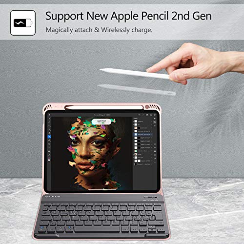 FINTIE Tastiera Custodia per iPad Air 5a