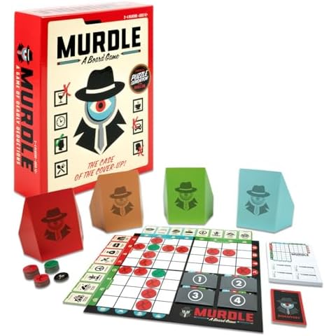Goliath Games Murdle Board Game - Mystery & Deduction Cover