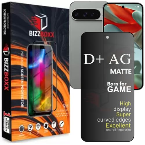 Image of Compatible With Google Pixel 9 Pro D+ AG Matte Tempered Glass Screen Guard Protector Anti Fingerprint Gaming Special With Camera Cut (Pixel 9 Pro - 6.24 Inch)- Pack of 1