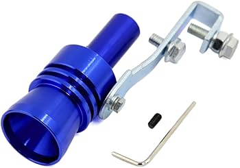 Amazon.com: uxcell Blue Sound Whistle Muffler Exhaust Pipe