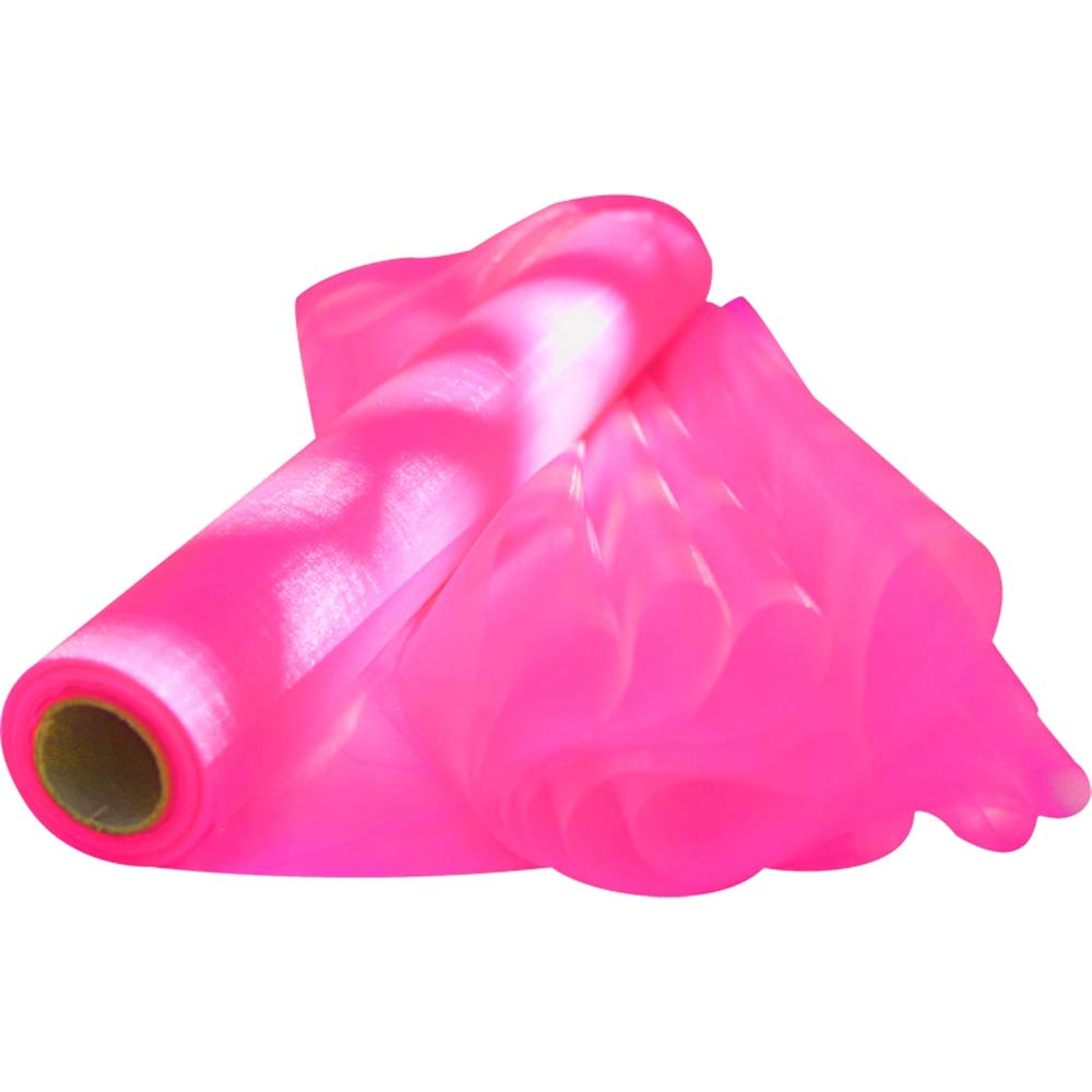 Time to Sparkle 5PCS 26m X 29cm Sheer Organza Roll (Hot Pink) — image 1