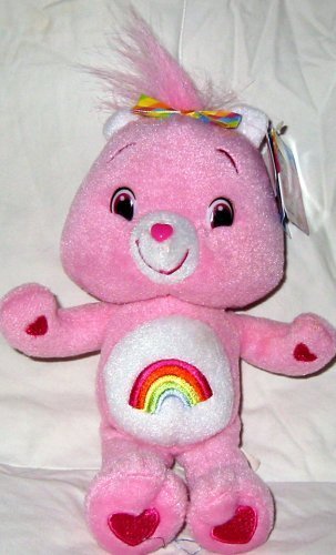 Care Bears Cheer Bear Plush Bean Bag 9" by Jakks Pacific