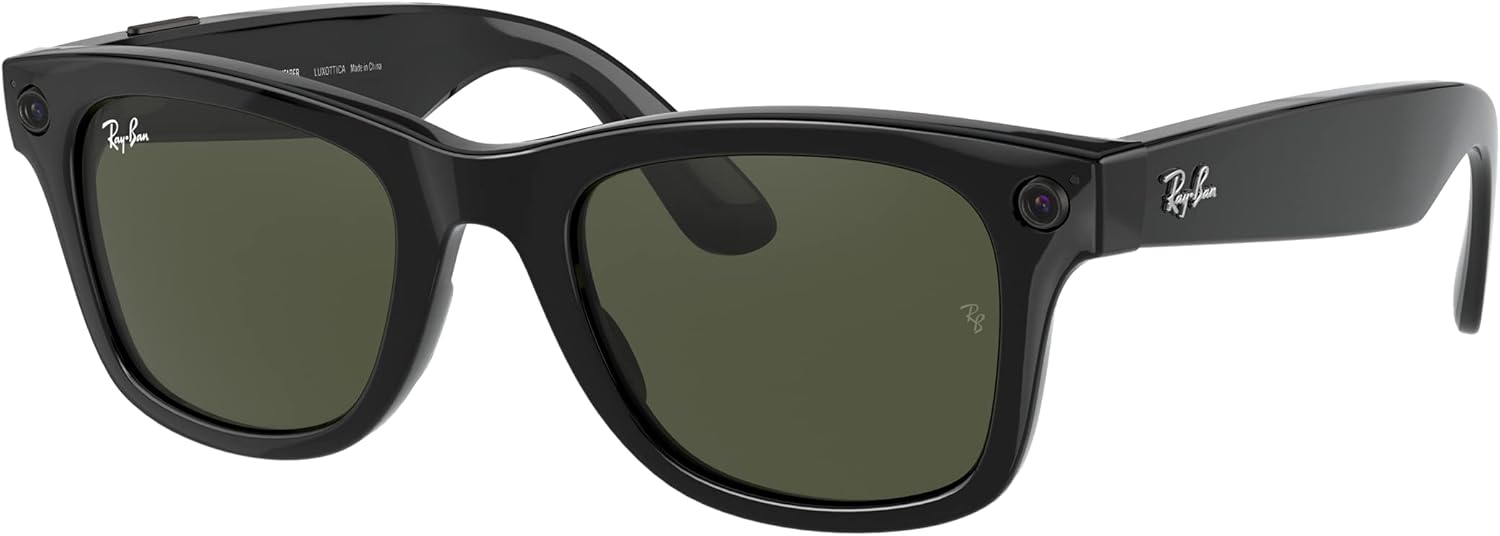 Ray-Ban Wayfarer Smart Glasses with Photo, Video Tunisia Ubuy