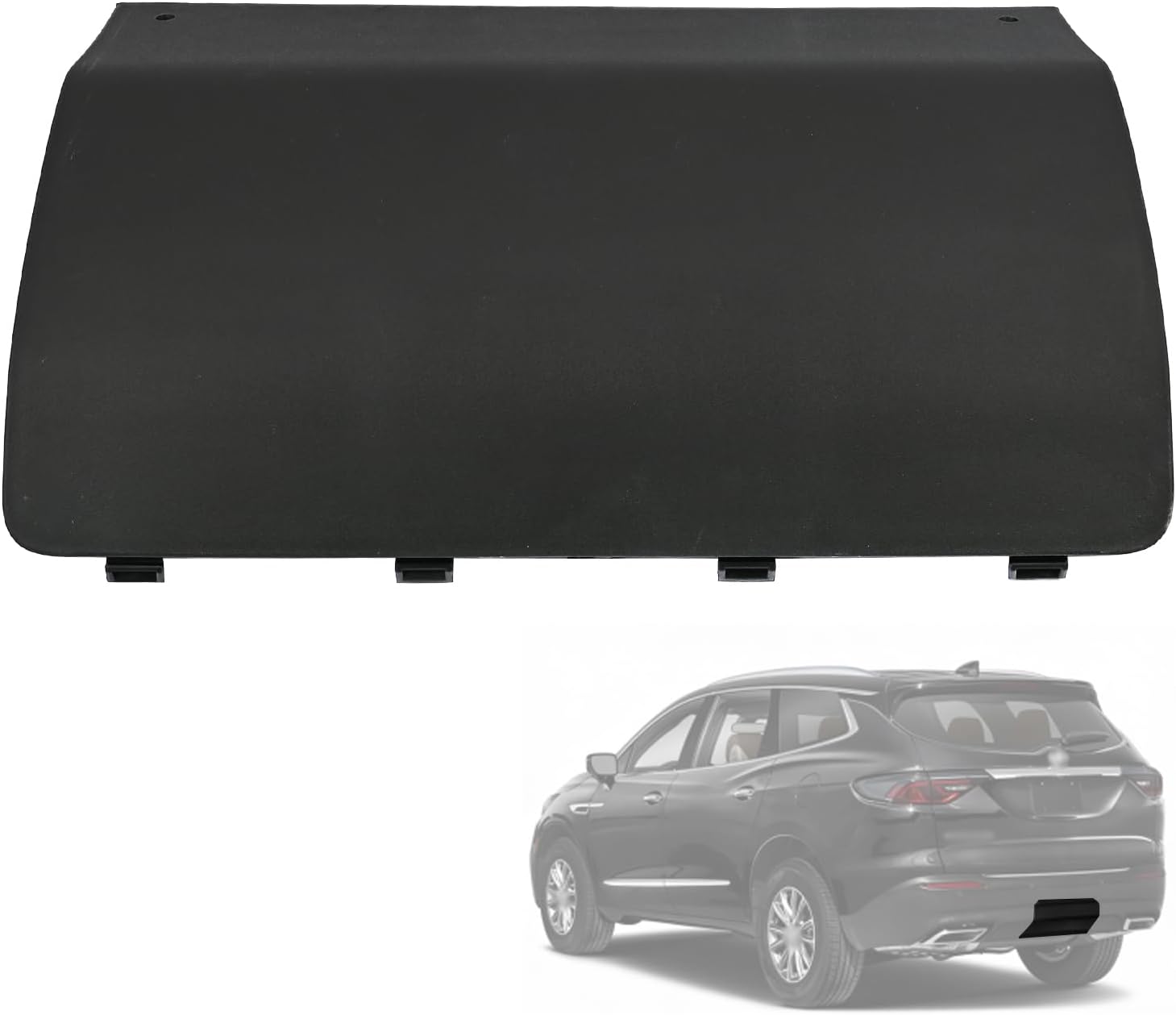 Rear Bumper Fascia Trailer Hitch Cover Compatible with Buick Enclave 2018 2019 2020 2021 2022 2023 2024 Tow Hook Cover Replaces 84168120