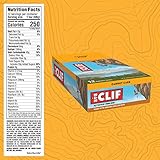 CLIF BARS - Energy Bars - Carrot Cake Made with Organic Oats Plant Based Food Vegetarian Kosher (2.4 Ounce Protein Bars, 12 Count)