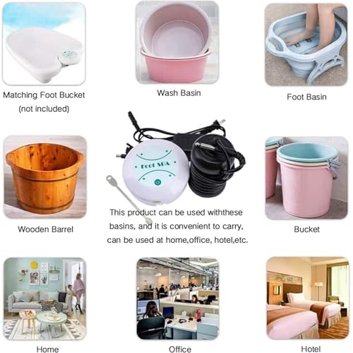 Máquina detox portátil para spa de pies mini miniatura 7