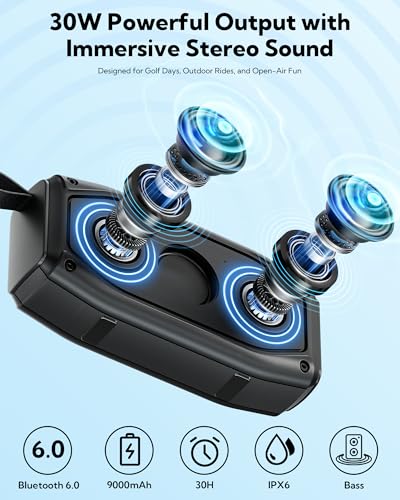 Golf Cart Bluetooth Speaker 30H