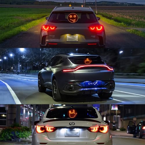 Luces LED de gestos para auto con control remoto miniatura 5