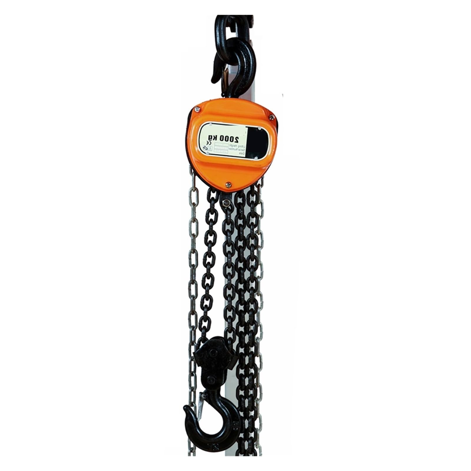 Lever Chain Hoist, Dreieckiger manueller Kettenzug, 1–1,5 Tonnen, 3/6 m Hub, tragbarer Hebelblock | 1t 6m