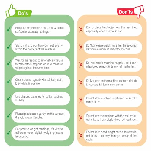 Image of Healthgenie Weight Machine for Body Weight With 3 Yrs Warranty & Thick Tempered Glass LCD Display Digital Weighing Machine (Brushed Metallic) HD-221