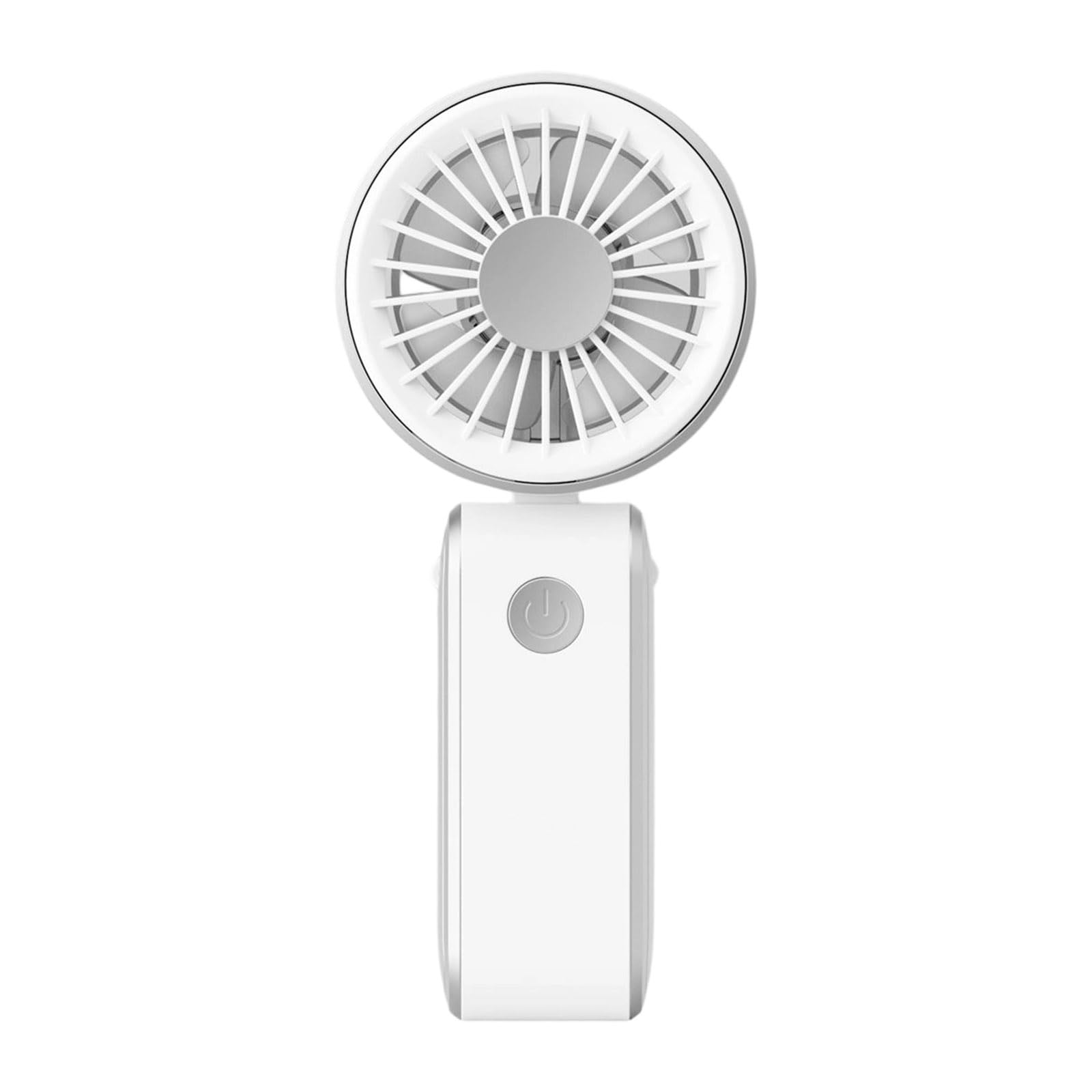 CUNZJIA Portable Handheld Desk Fan Rechargeable Folding Fan Personally Cooling Tool for Outdoor Camping Traveling Enduring