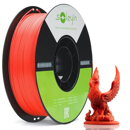 Filament PLA 1.75 Rouge Creality bobine 1kg compatible avec imprimante 3D Ender K1 K1C K2