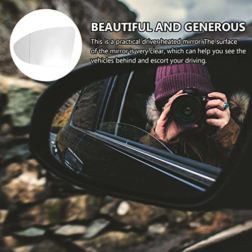 CIYODO 1 peça Acessório Retrovisor Prático Corpo Esquerdo Aquecido Peças Laterais do Motorista Espel