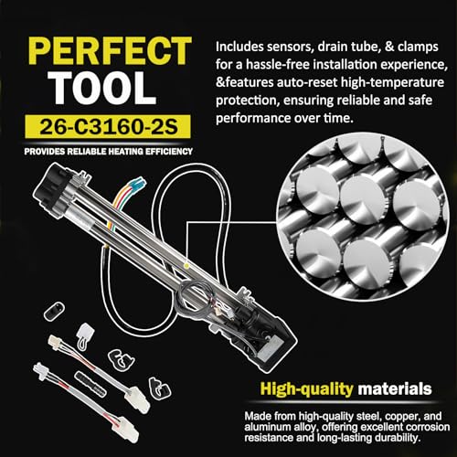 Chauffage spa C3160-2S double baril compatible Limelight 73791