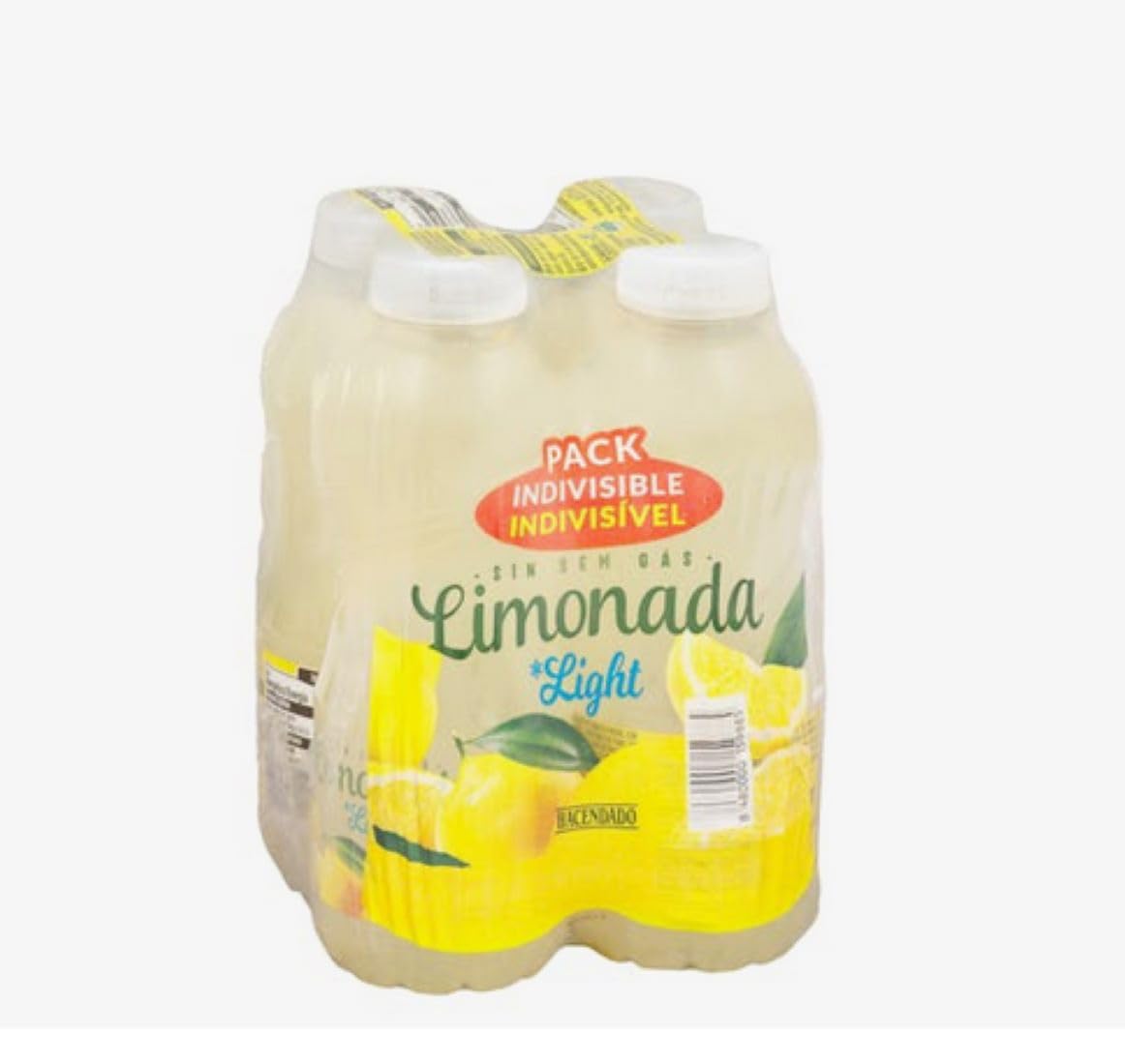 Limonade Hacendado Light, 2er‑Pack