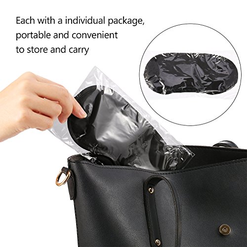 20 stuks oogmaskers, oogmasker voor slapen, spelen, reizen, met neuskussen. - Image 6