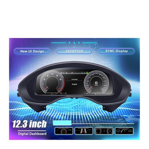 Panel digital LCD de 12,3 pulgadas para Audi A6 y A7 2012-2018 Virtual Cockpit multimedia 2